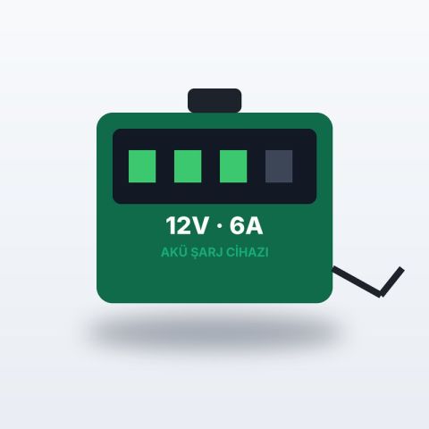 Bosch C3 Akıllı Akü Şarj Cihazı 12V 6A